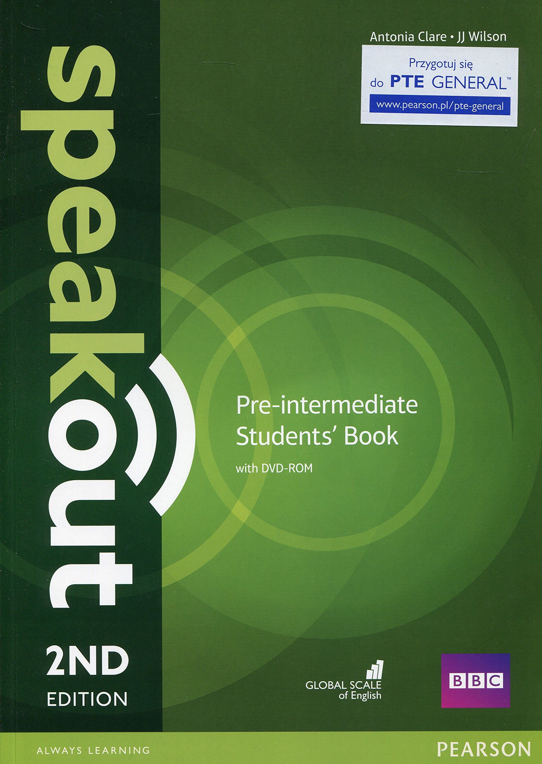 SPEAKOUT  PRE-INTERMEDIATE 2nd ED Student's  Book+ DVD-ROM 