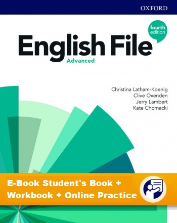 ENGLISH FILE ADVANCED 4th ED E-Book Student's Book + Workbook + Online Practice