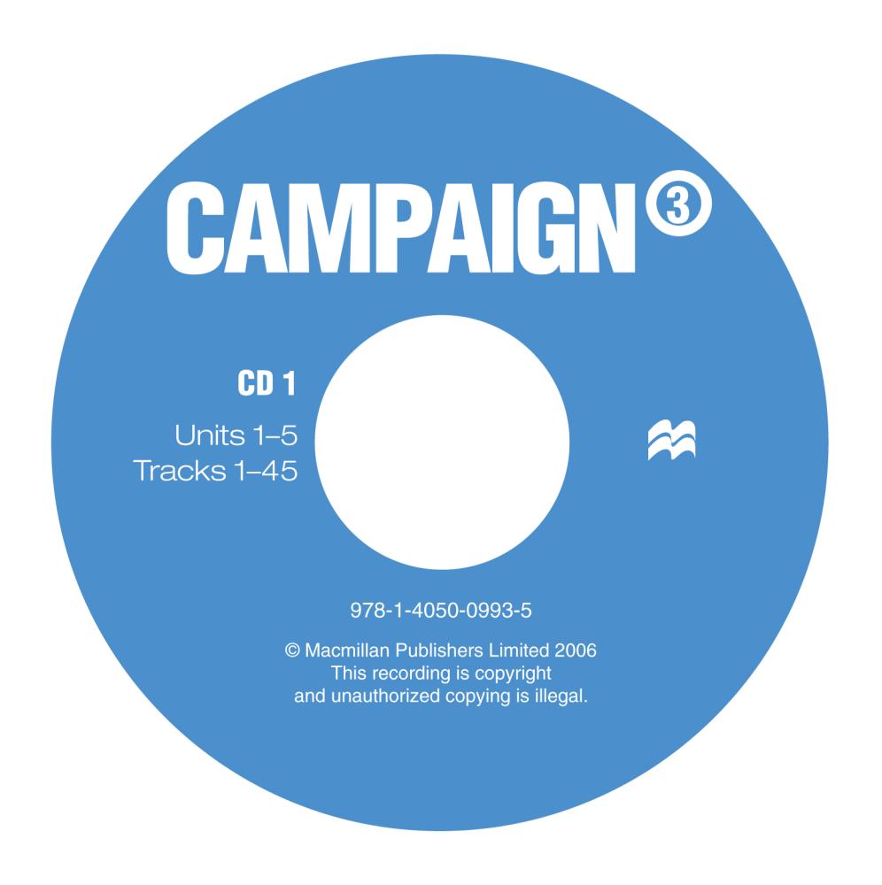 CAMPAIGN ENGLISH FOR THE MILITARY 3 Class Audio CD (x3)