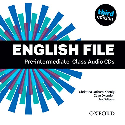ENGLISH FILE PRE-INTERMEDIATE 3rd ED Audio CD