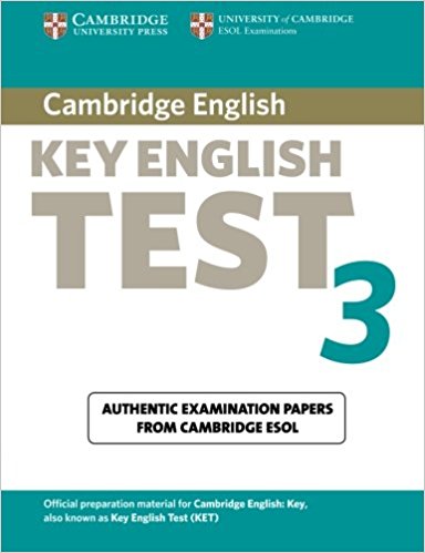 CAMBRIDGE KEY ENGLISH TEST 3 Student's Book