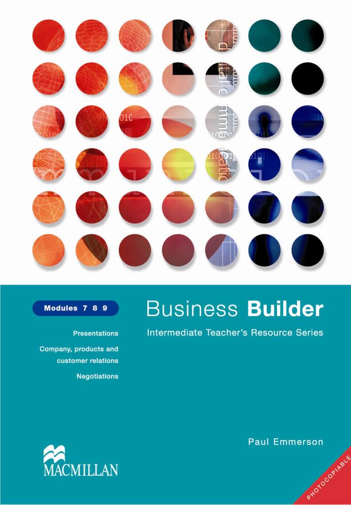 BUSINESS BUILDER MODULE 7-9 Teacher's Resource Book