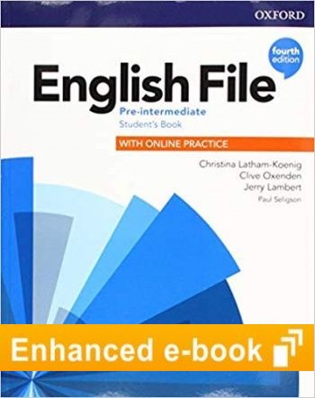ENGLISH FILE PRE-INT 4E SB eBook *