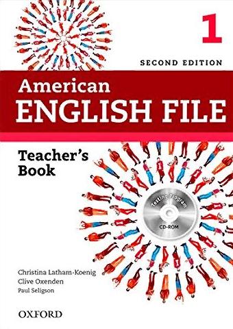 AMERICAN ENGLISH FILE 2nd ED 1 Teacher's Book + Testing Program CD-ROM