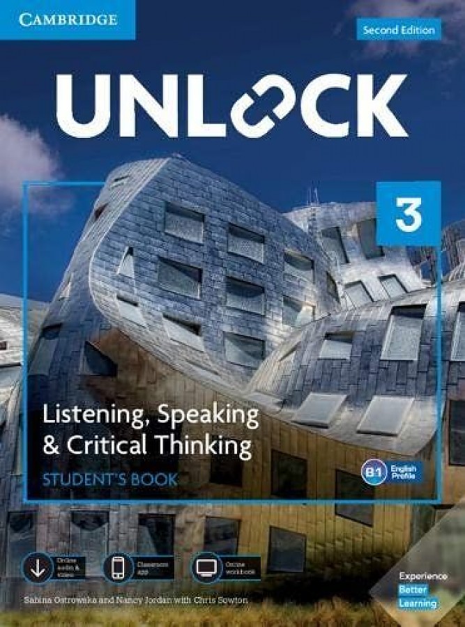 UNLOCK 3 Listening, Speaking & Critical Thinking Students Book, Mob App And Online Workbook W/
