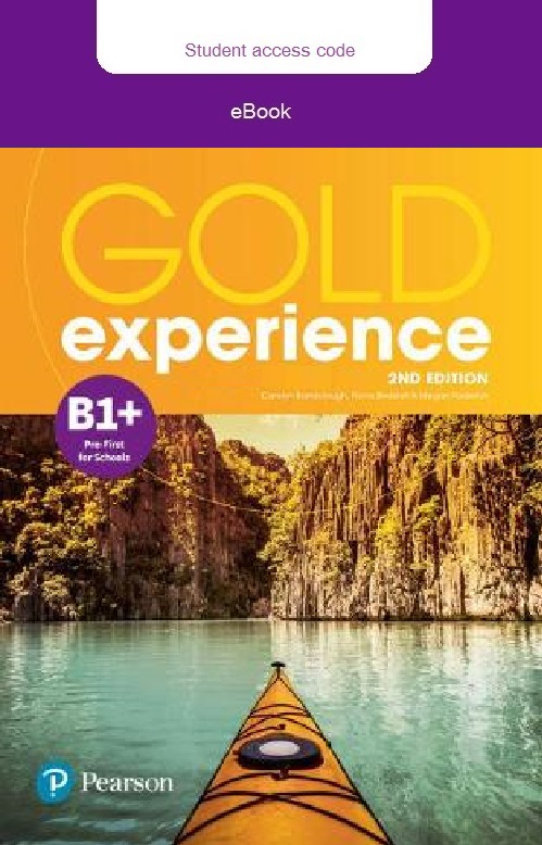 GOLD EXPERIENCE 2ND EDITION B1+ eReader (digital Student's Book)