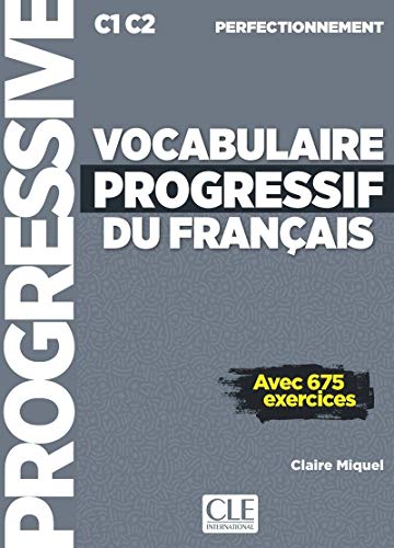 VOCABULAIRE PROGRESSIF DU FRANCAIS PERFECTIONNEMENT Livre + Audio CD