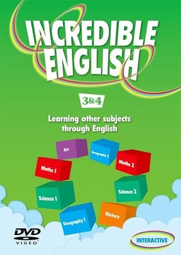 INCREDIBLE ENGLISH 3&4 DVD