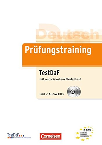 PRÜFUNGSTRAINING DAF TESTDAF Übungsbuch mit autorisiertem Modelltest und CDs