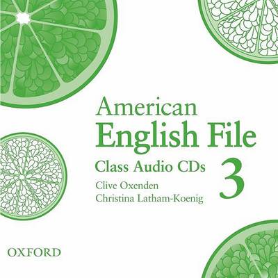 AMERICAN ENGLISH FILE 3 Class Audio CDs