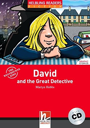 DAVID AND THE GREAT DETECTIVE (HELBLING READERS RED, FICTION GRAPHIC, LEVEL 1) Book + Audio CD