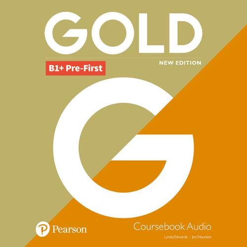 GOLD PRE-FIRST B1+ 2018 Class Audio CD
