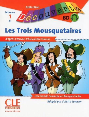 LES TROIS MOUSQUETAIRES (COLLECTION DECOUVERTE, NIVEAU 1) Livre + Audio CD