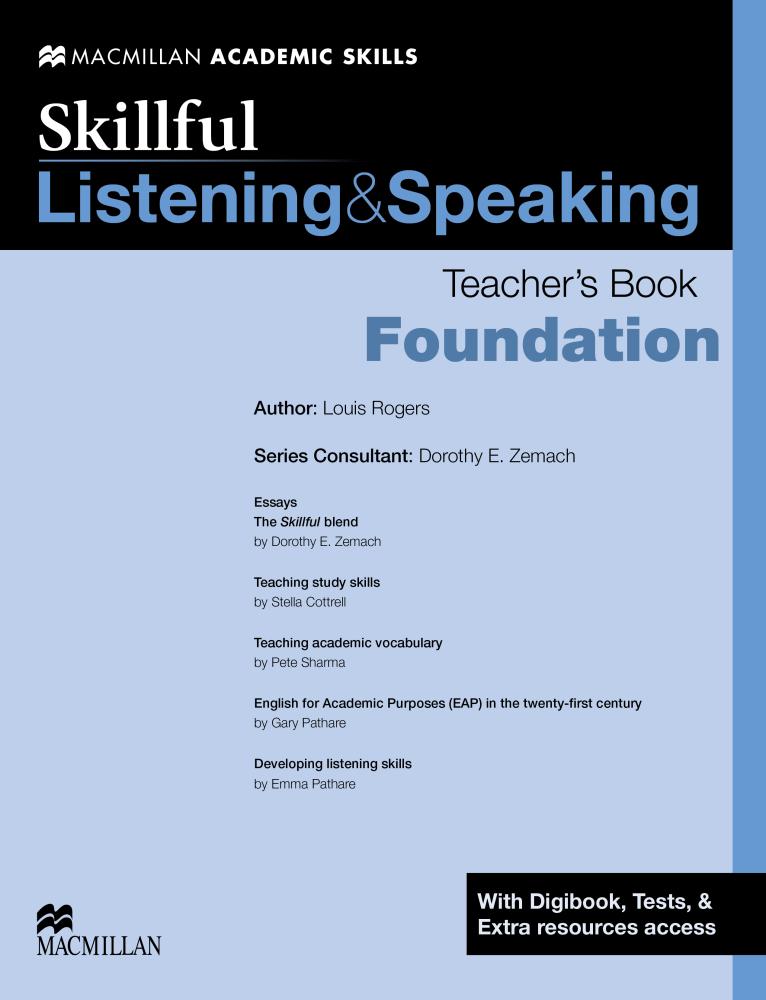 SKILLFUL LISTENING AND SPEAKING FOUNDATION Teacher's Book+Access Code
