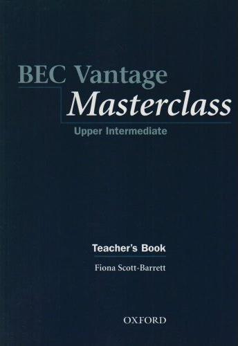 BEC VANTAGE MASTERCLASS UPPER-INTERMEDIATE  Teacher's Book
