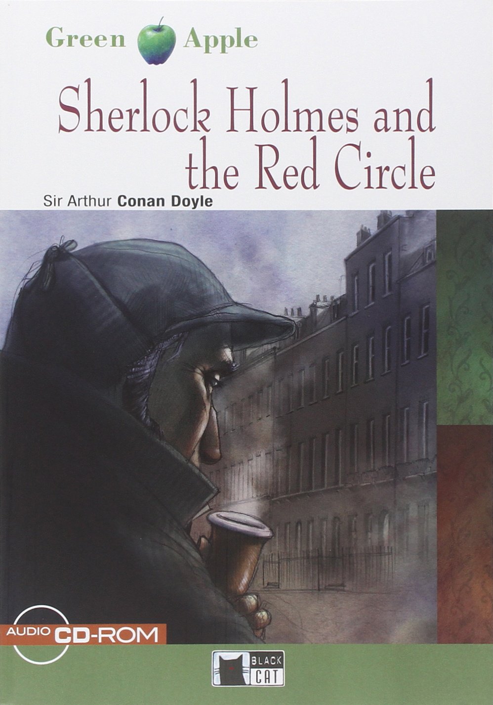 SHERLOCK HOLMES AND THE RED CIRCLE (GREEN APPLE,STEP1, A2) Book+ AudioCD+CD-ROM