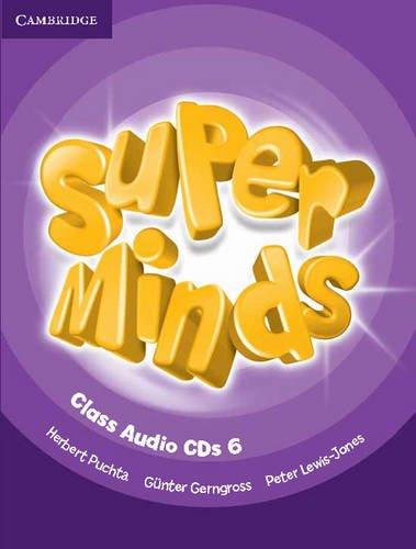 SUPER MINDS 6 Class Audio CDs (x4) 