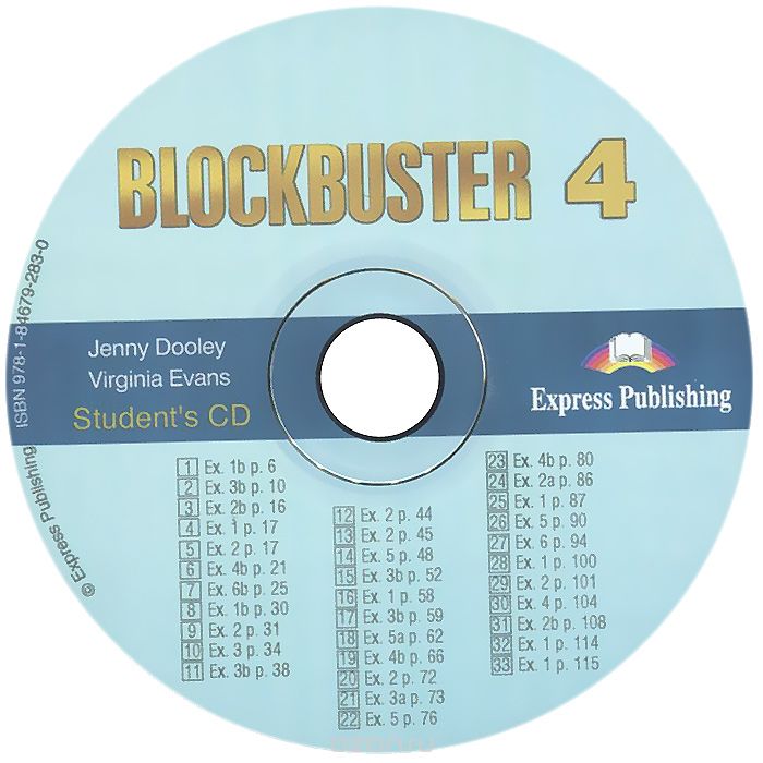 BLOCKBUSTER 4 Student's Audio CD