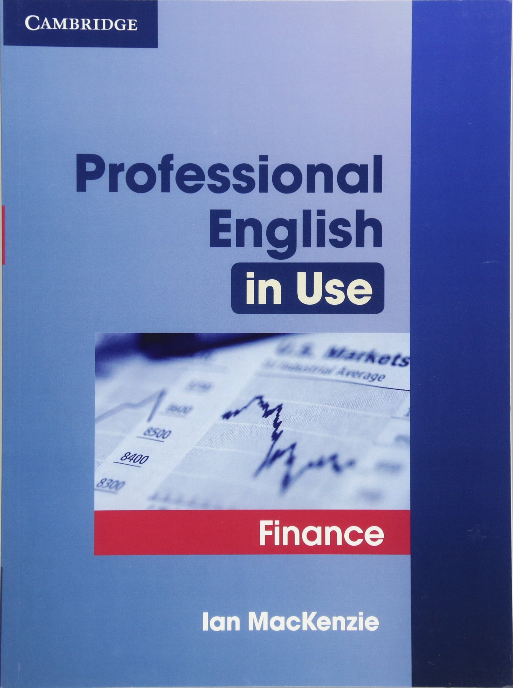 FINANCE (PROFESSIONAL ENGLISH IN USE) Book with Answers