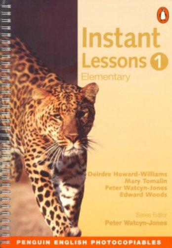 INSTANT LESSONS 1 (PENGUIN ENGLISH PHOTOCOPIABLES)