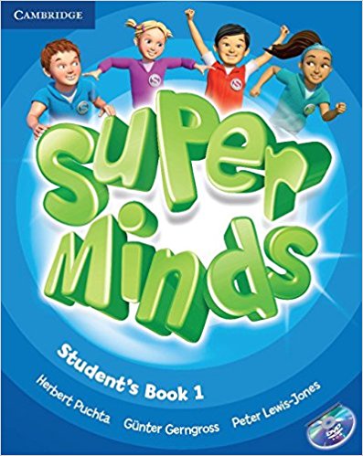 SUPER MINDS 1 Student's Book + DVD-ROM
