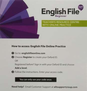 ENGLISH FILE BEGINNER 4th ED Teacher's Resource Centre with Online Practice