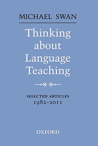 THINKING ABOUT LANGUAGE TEACHING (OXFORD APPLIED LINGUISTICS) Book