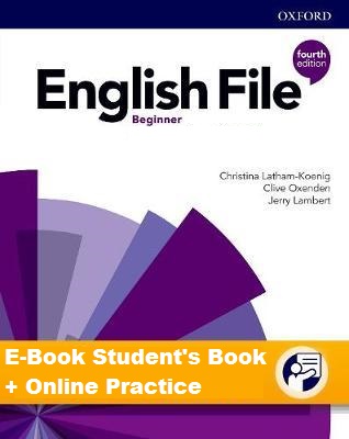 ENGLISH FILE BEGINNER 4th ED E-Book Student's Book + Online Practice