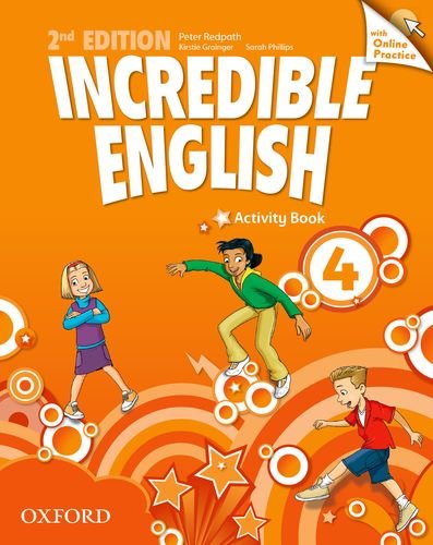 INCREDIBLE ENGLISH  2nd ED 4 Activity Book + Online Practice