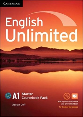 ENGLISH UNLIMITED STARTER  Coursebook + e-Portfolio 