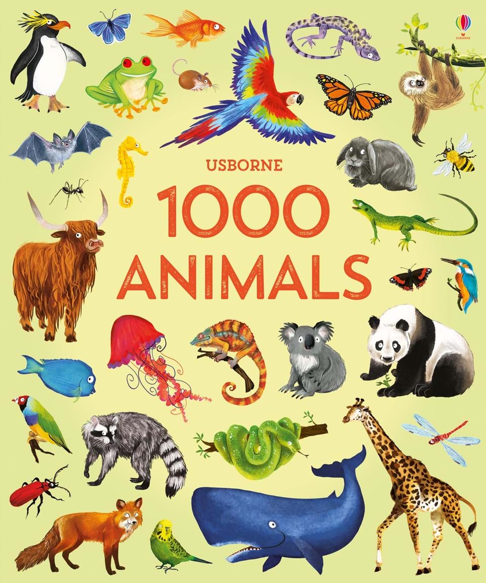 1000 ANIMALS Book 
