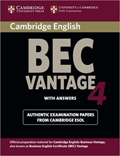 CAMBRIDGE BEC 4 VANTAGE Student's Book with Answers