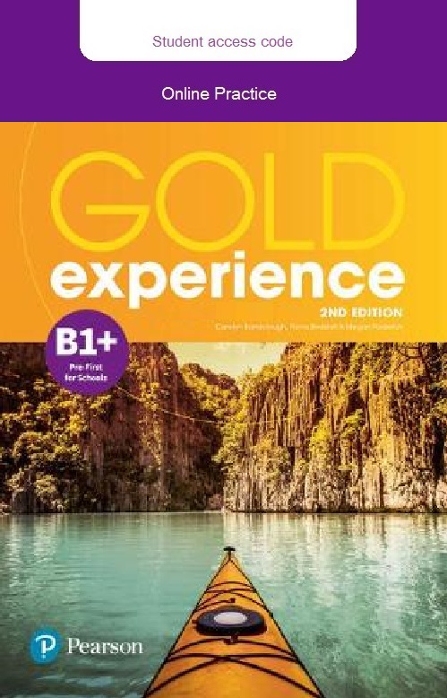 GOLD EXPERIENCE 2ND EDITION B1+ Online Practice for student Access