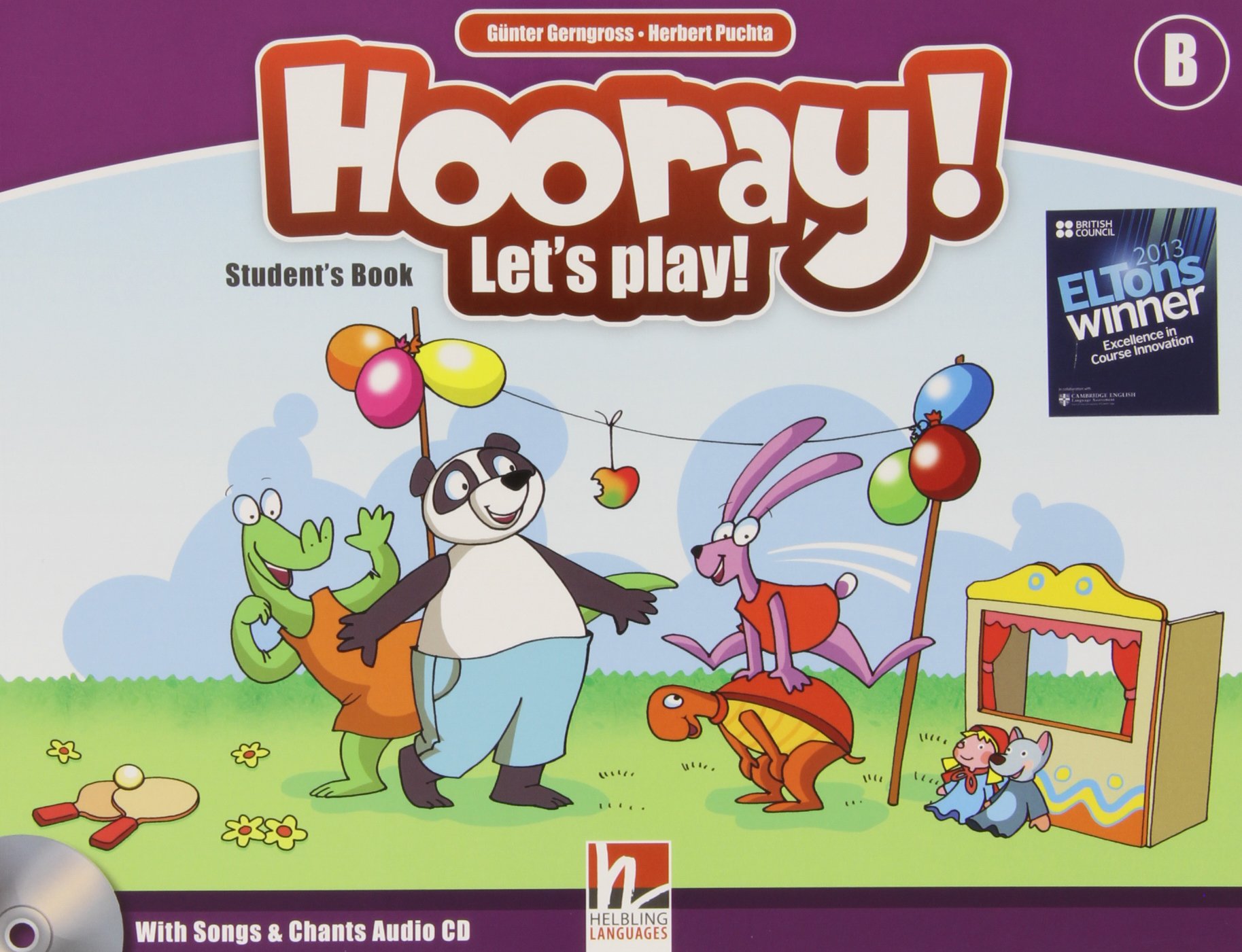 HOORAY! LET'S PLAY! B Student's Book+Audio CD