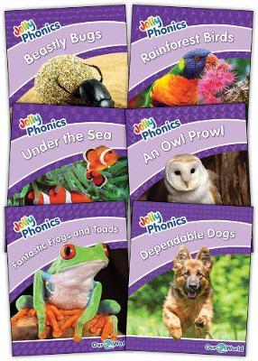 JOLLY PHONICS Readers Our World Purple Level (pack of 6)