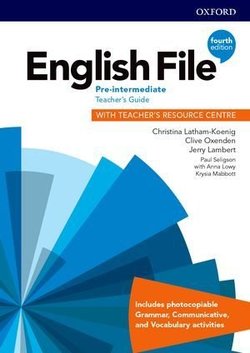 ENGLISH FILE PRE-INTERMEDIATE 4th ED Teacher's Book + Teacher's Resource Centre