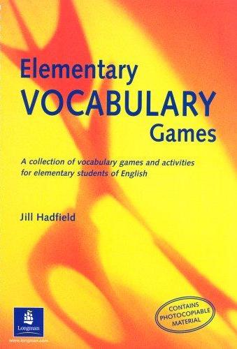 ELEMENTARY VOCABULARY GAMES (GAMES AND ACTIVITIES SERIES)