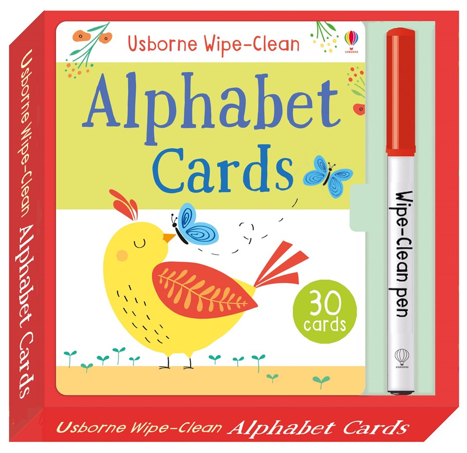 Flashcards Wipe-clean Alphabet