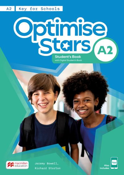OPTIMISE STARS A2 Student's Book with App and Digital Student's Book