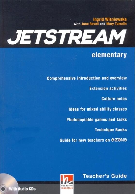 JETSTREAM Elementary Teacher's Book with e-Zone + Audio CD