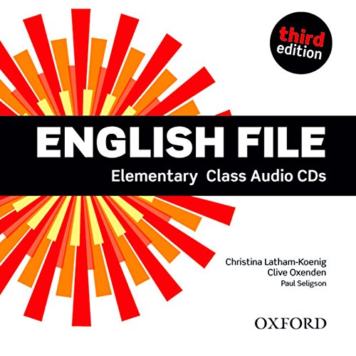 ENGLISH FILE ELEMENTARY 3rd ED Audio CD