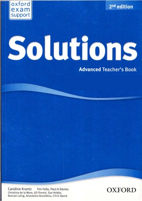 SOLUTIONS ADVANCED 2nd ED Teacher's Book