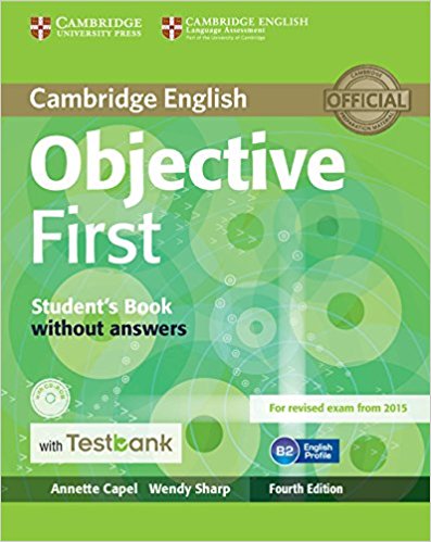 Objective First 4th Ed Student's Book without answers +CD-ROM+Testbank