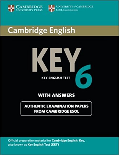 CAMBRIDGE ENGLISH KEY 6 Student's Book with Answers