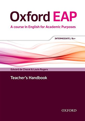 OXFORD EAP INTERMEDIATE Teacher's Book + DVD + Audio CD