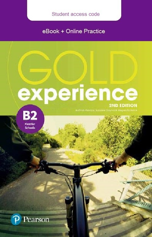 GOLD EXPERIENCE 2ND EDITION B2 Student's eBook +Online Practice Access