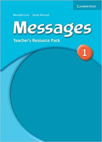 MESSAGES 1 Teacher's Resource Pack