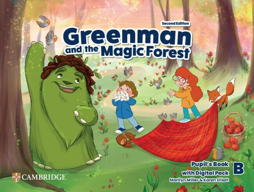 GREENMAN AND THE MAGIC FOREST Second edition Pupil's Book with Digital Pack Level B