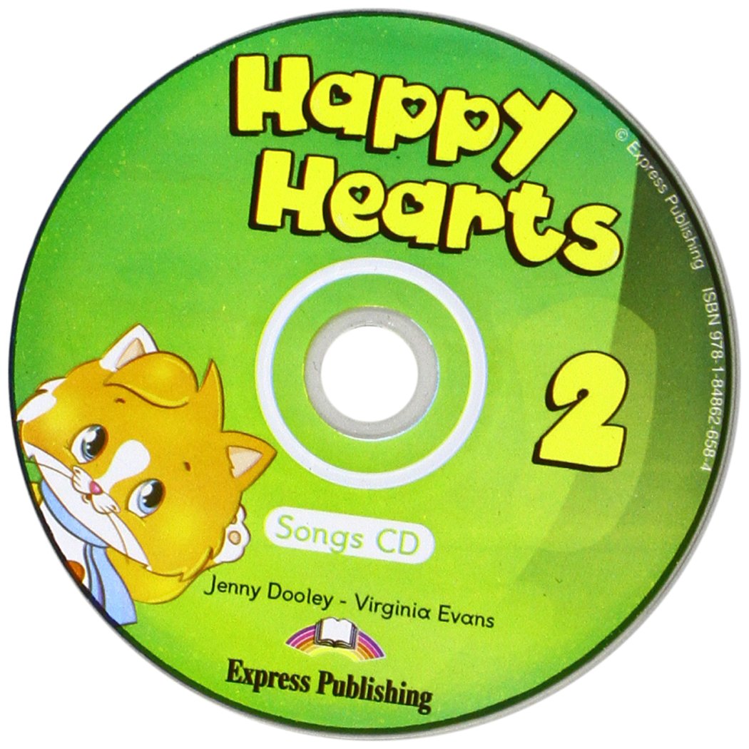 HAPPY HEARTS 2 Songs Audio CD. 