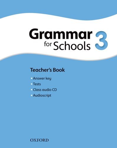 OXFORD GRAMMAR FOR SCHOOLS 3 Teacher's Book + Audio CD 